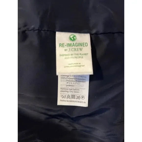 J Crew 2018 Icon Trench Coat Belted Tan Khaki Double Breasted H5852 Size 2